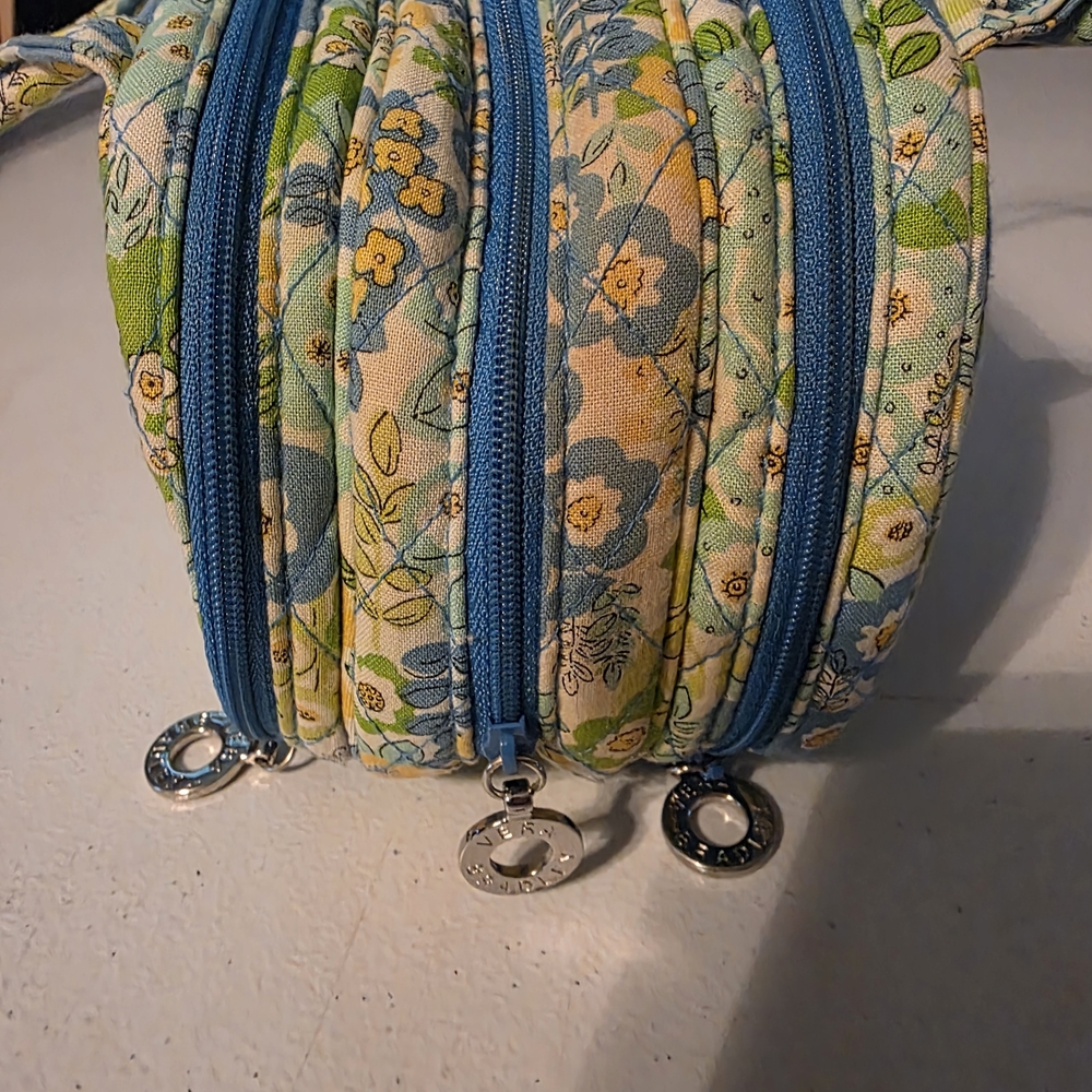 Vera Bradley Triple Cosmetic Bag Travel Organizer - Picture 3 of 7